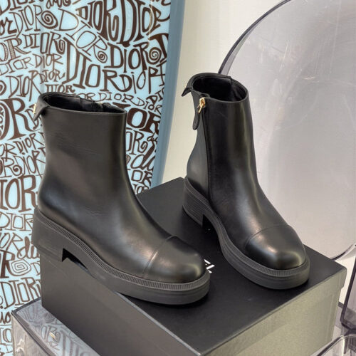 High Quality Luxury Chanel Ankle Boots – Style 10150 product detail