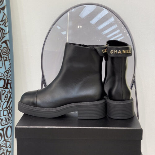 High Quality Luxury Chanel Ankle Boots – Style 10150 product detail