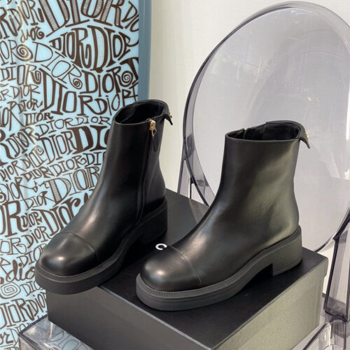 High Quality Luxury Chanel Ankle Boots – Style 10150 product detail