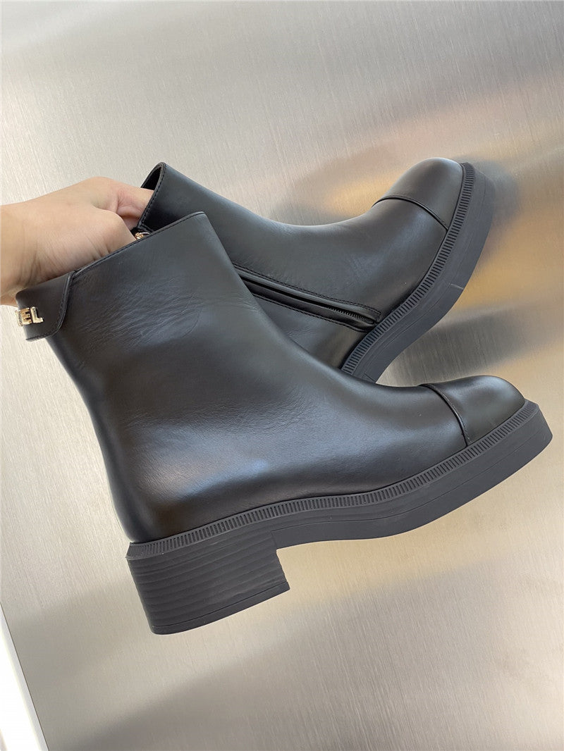 High Quality Luxury Chanel Ankle Boots – Style 10150 product detail