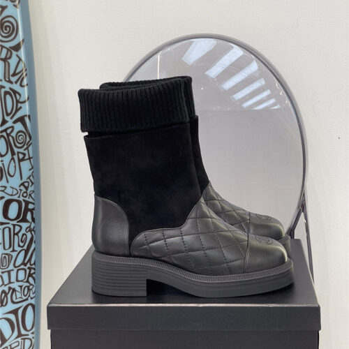 High Quality Luxury Chanel Sock Boots – Style 18534 product detail