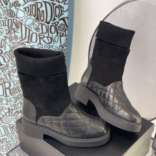 High Quality Luxury Chanel Sock Boots – Style 18534