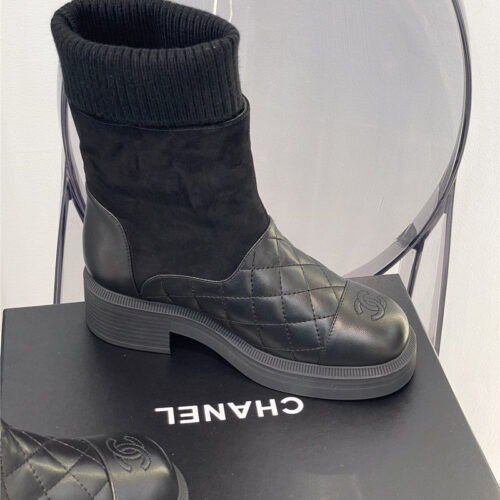 High Quality Luxury Chanel Sock Boots – Style 18534 product detail