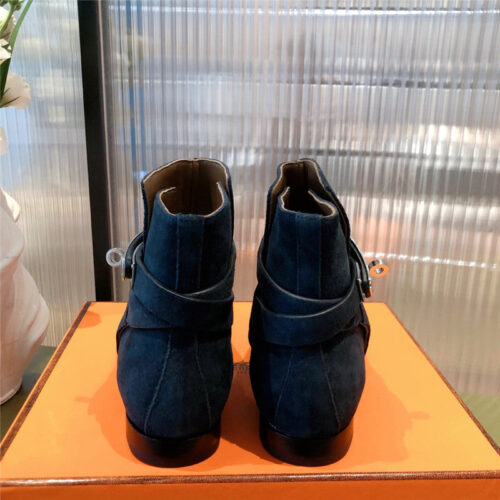 High Quality Luxury Hermes Kelly Buckle Ankle Boots – Style 42147 product detail