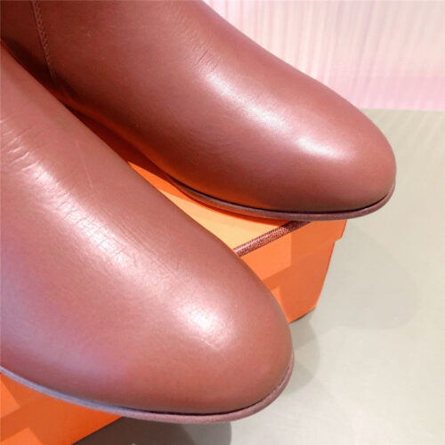 High Quality Luxury Hermes Kelly Buckle Ankle Boots – Style 09379 product detail