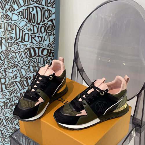 High Quality Luxury Louis Vuitton Run Away Sneaker – Style 64547 alternate view