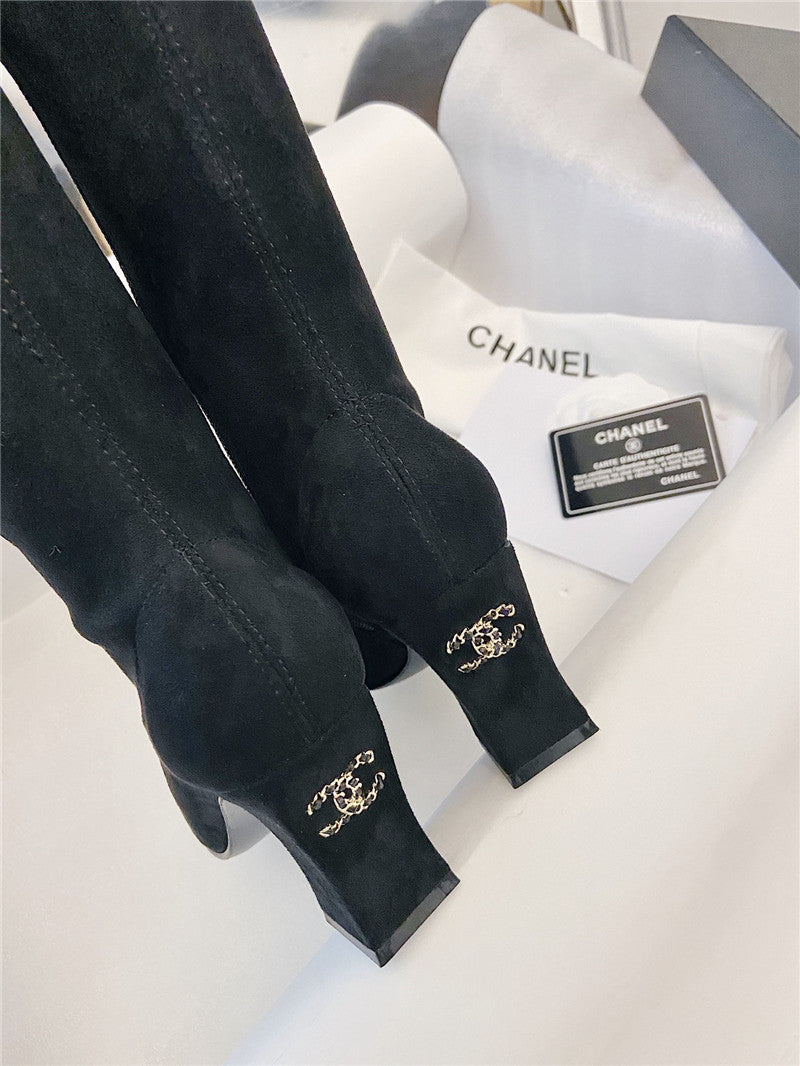 High Quality Luxury Chanel Long Boots – Style 60307 product detail