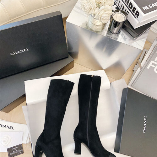 High Quality Luxury Chanel Long Boots – Style 86774 product detail