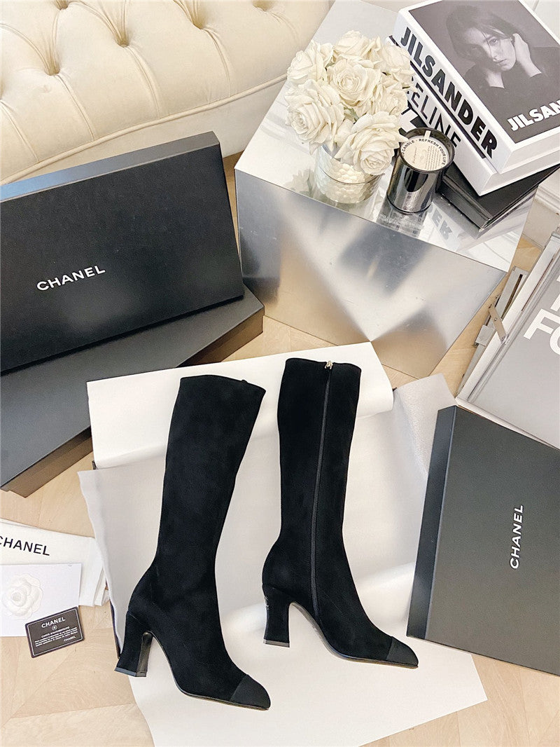 High Quality Luxury Chanel Long Boots – Style 60307 product detail