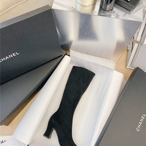 High Quality Luxury Chanel Long Boots – Style 86774 product detail