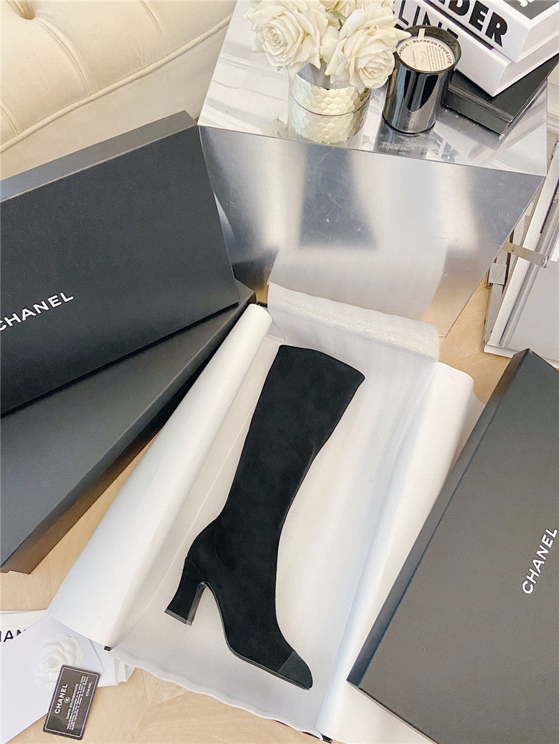 High Quality Luxury Chanel Long Boots – Style 60307 product detail