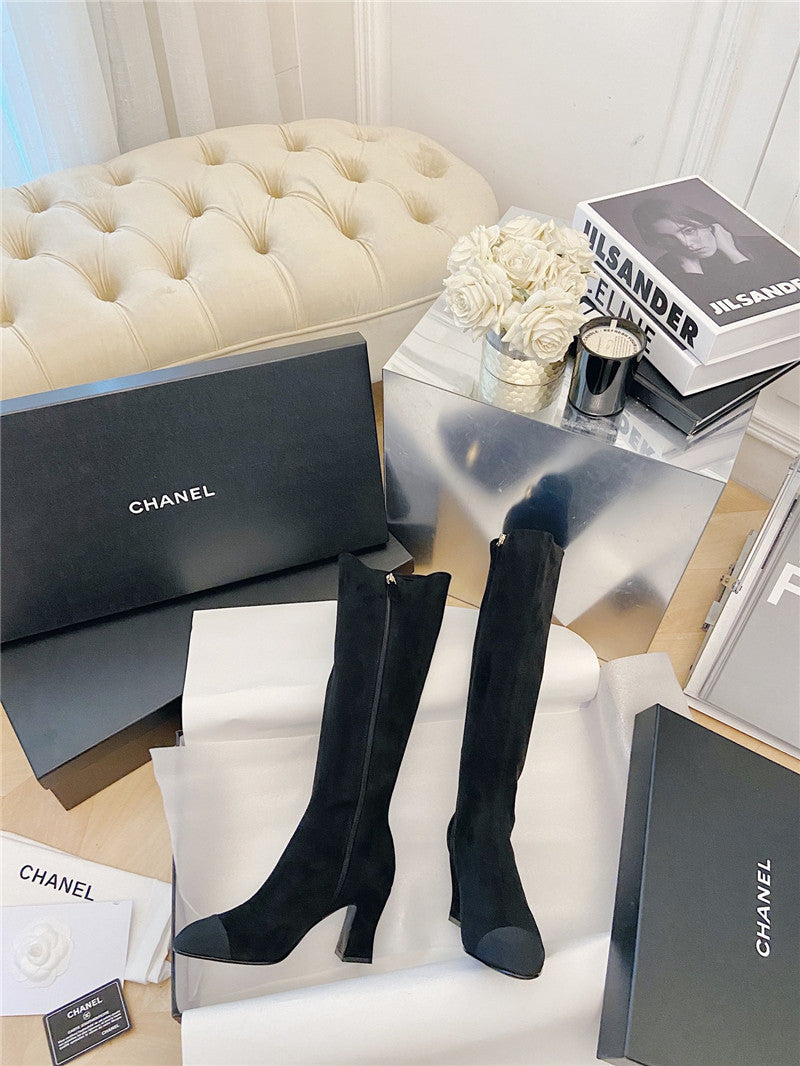 High Quality Luxury Chanel Long Boots – Style 60307 product detail