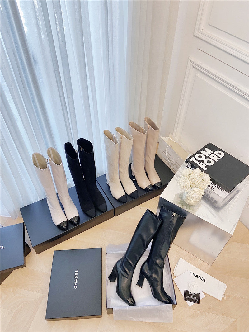 High Quality Luxury Chanel Long Boots – Style 60307 product detail