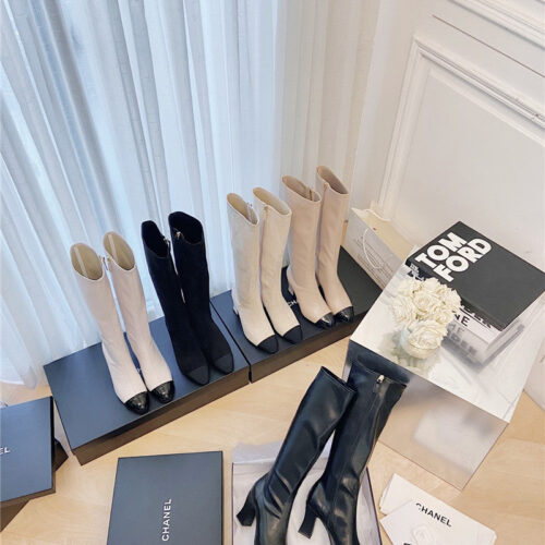 High Quality Luxury Chanel Long Boots – Style 81510 product detail