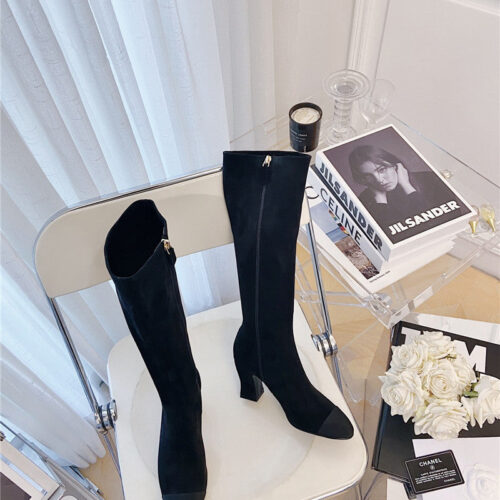 High Quality Luxury Chanel Long Boots – Style 86774 product detail