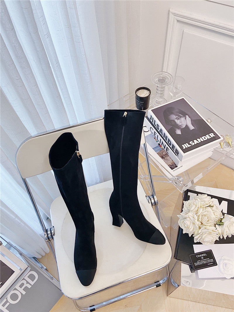 High Quality Luxury Chanel Long Boots – Style 60307 product detail
