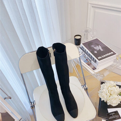 High Quality Luxury Chanel Long Boots – Style 60307 alternate view
