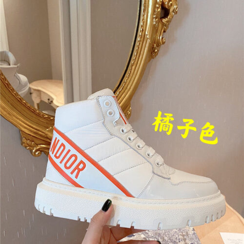 High Quality Luxury Dior High-Top Warmth Sneakers product detail