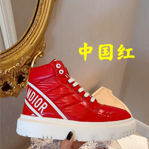 High Quality Luxury Dior High-Top Warmth Sneakers – Style 08774 product detail