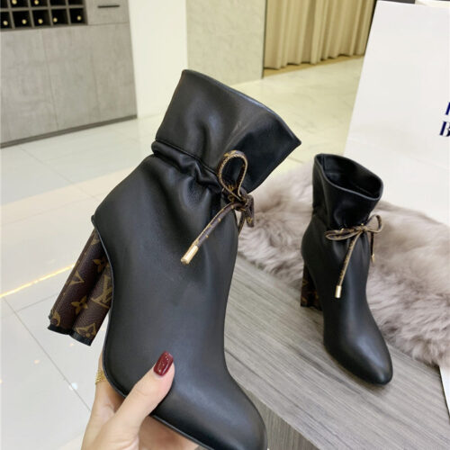 High Quality Luxury Louis Vuitton New Styles Ankle Boots alternate view