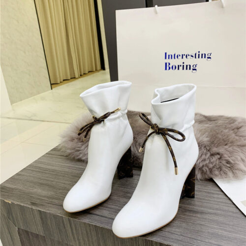 High Quality Luxury Louis Vuitton New Styles Ankle Boots – Style 88323