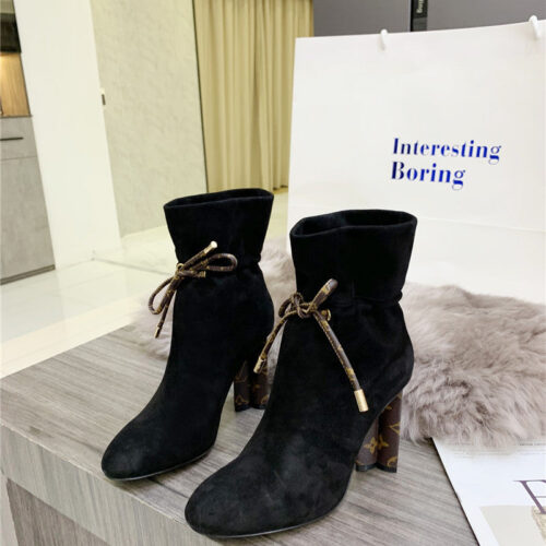 High Quality Luxury Louis Vuitton New Styles Ankle Boots – Style 53859