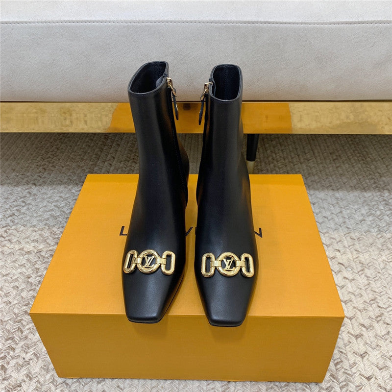 High Quality Luxury Louis Vuitton Rotary Ankle Boots – Style 76483 product detail