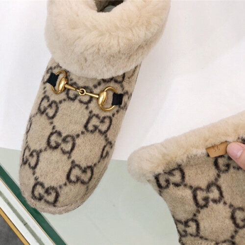 High Quality Luxury Gucci Fur Short Boots – Style 48595 product detail