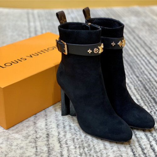 High Quality Luxury Louis Vuitton Leather Boots – Style 71491