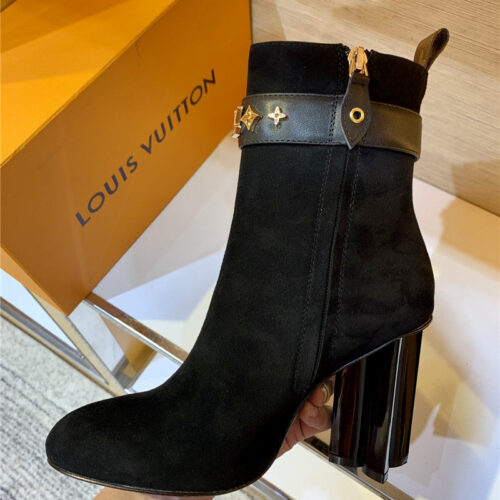 High Quality Luxury Louis Vuitton Leather Boots – Style 71491 product detail