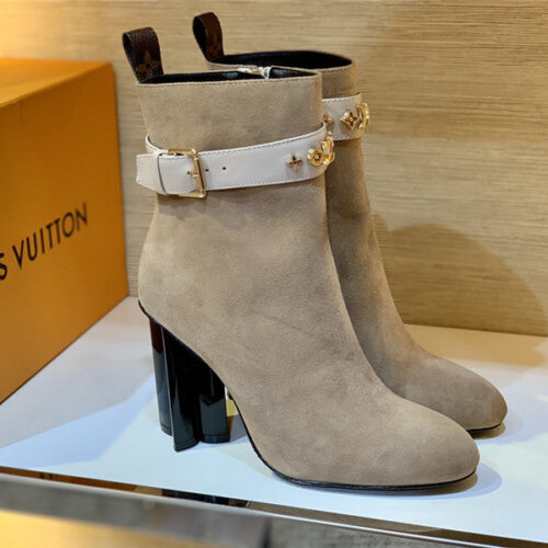 High Quality Luxury Louis Vuitton Leather Boots – Style 69795 product detail