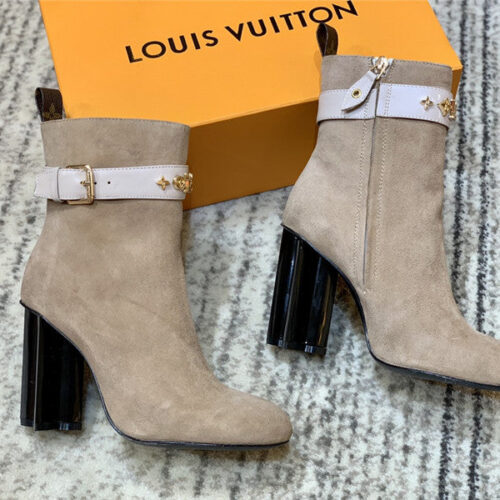 High Quality Luxury Louis Vuitton Leather Boots – Style 69795 product detail