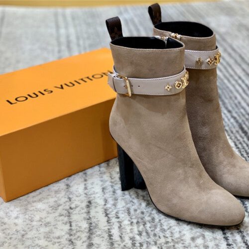 High Quality Luxury Louis Vuitton Leather Boots – Style 69795