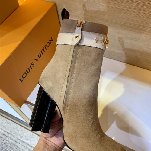 High Quality Luxury Louis Vuitton Leather Boots – Style 69795 product detail