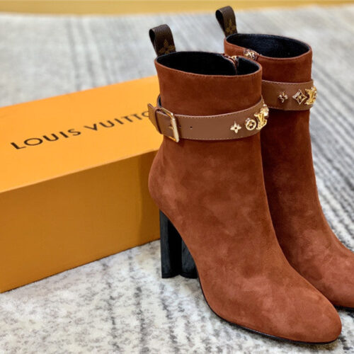 High Quality Luxury Louis Vuitton Leather Boots – Style 02563