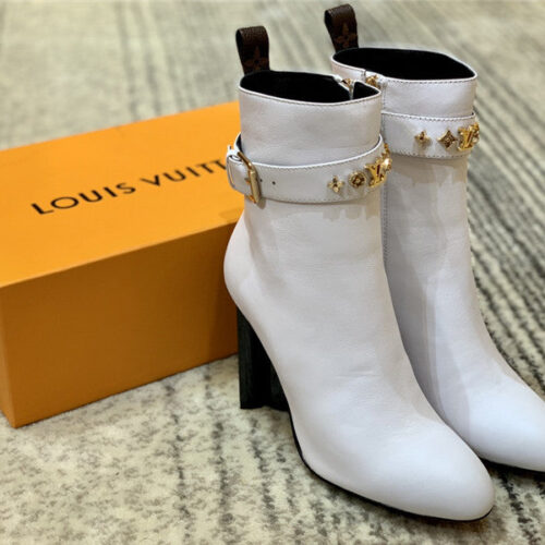 High Quality Luxury Louis Vuitton Leather Boots – Style 33635 alternate view