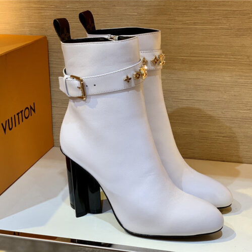 High Quality Luxury Louis Vuitton Leather Boots – Style 33635