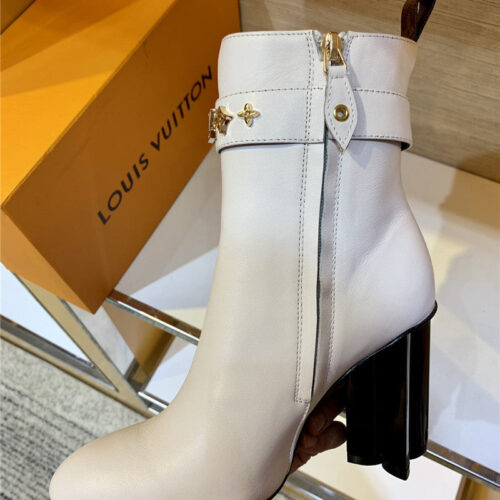 High Quality Luxury Louis Vuitton Leather Boots – Style 33635 product detail