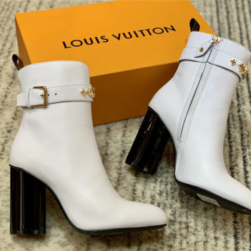 High Quality Luxury Louis Vuitton Leather Boots – Style 33635 product detail