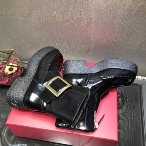 High Quality Luxury Roger Vivier Platform Ankle Boots product detail