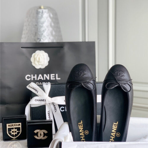 High Quality Luxury Chanel Elegant Intellectual Ballet Shoes – Style 77318 alternate view