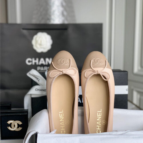 High Quality Luxury Chanel Elegant Intellectual Ballet Shoes – Style 13478 alternate view