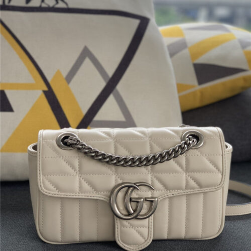 High Quality Luxury Gucci GG Marmont Shoulder Bag – Style 03350