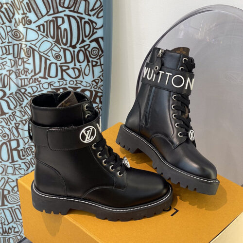 High Quality Luxury Louis Vuitton Beaubourg Ankle Boot alternate view