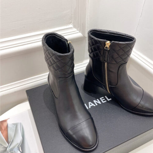 High Quality Luxury Chanel Rhombus Ankle Boots product detail