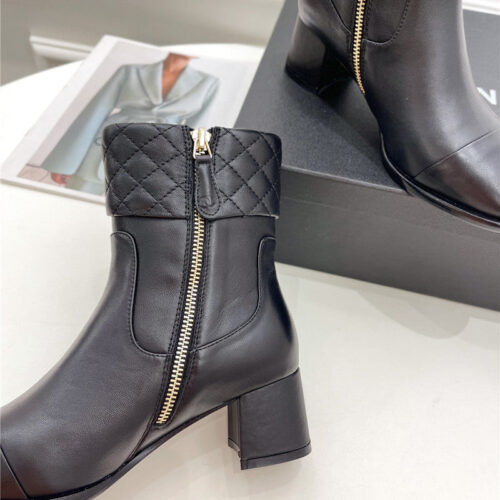 High Quality Luxury Chanel Rhombus Ankle Boots product detail