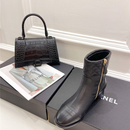 High Quality Luxury Chanel Rhombus Ankle Boots product detail