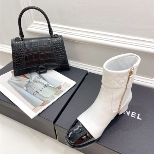 High Quality Luxury Chanel Rhombus Ankle Boots – Style 98630 product detail