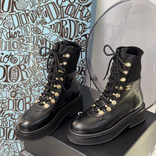 High Quality Luxury Chanel New Styles Ankle Boots – Style 88902 alternate view