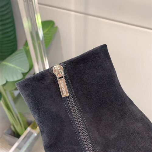 High Quality Luxury Jimmy Choo Rhinestone High-Heeled Boots product detail